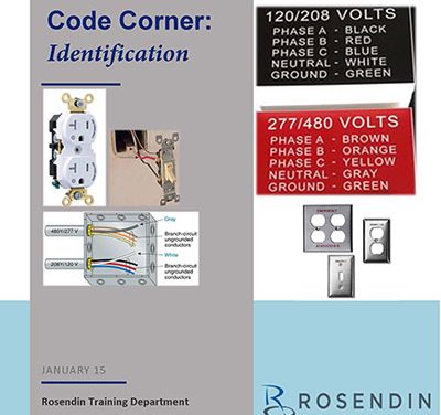 Code Corner:  Identification