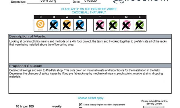 Continuous Improvement – Install Rates